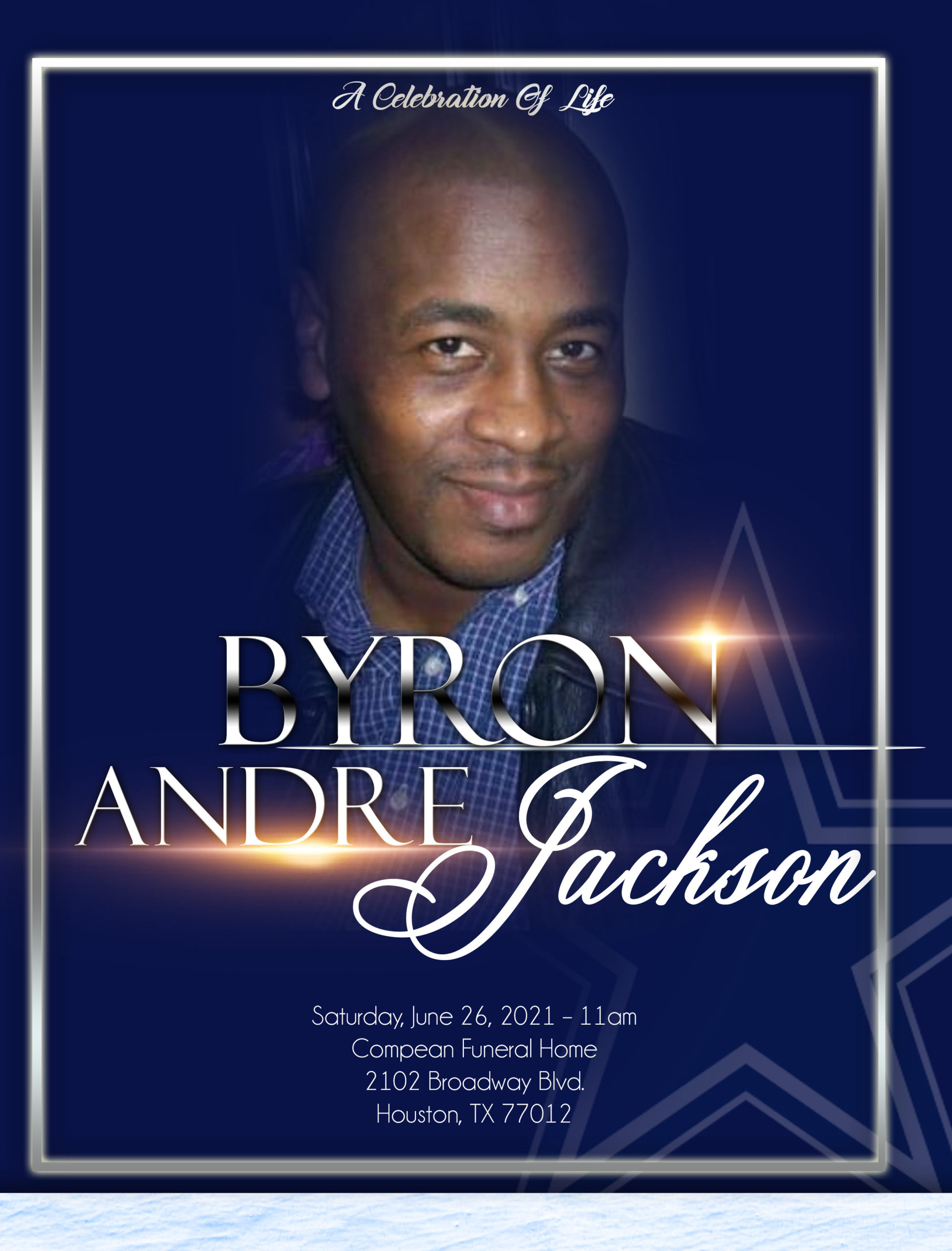 Byron Andre Jackson 1968-2021