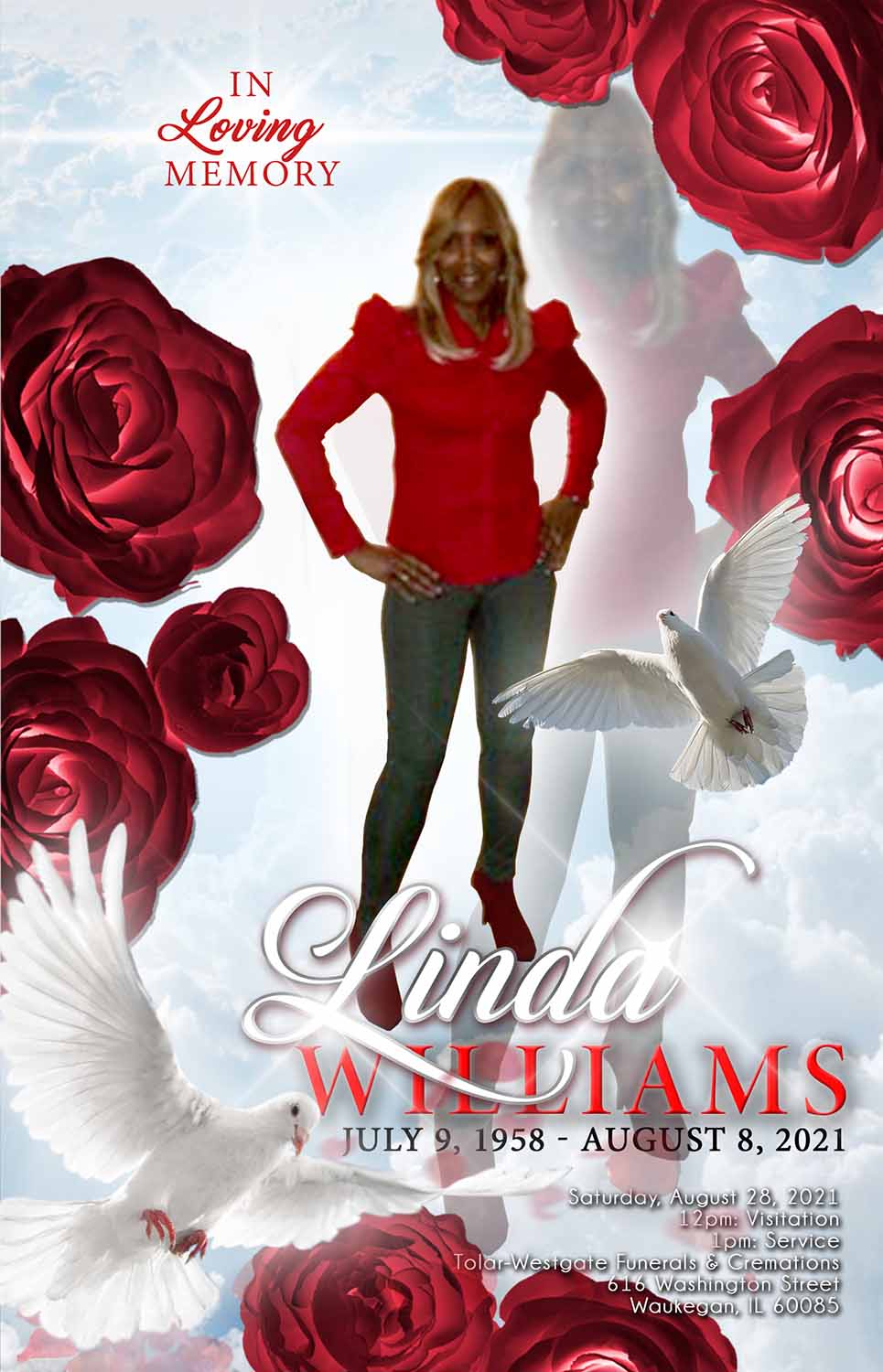 Linda Williams 19582021 Obituary Printing