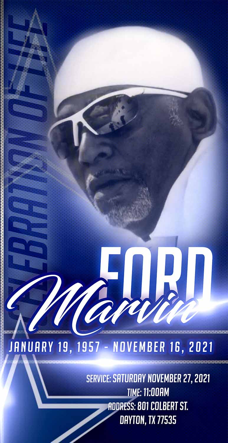 Marvin Ford 1957-2021