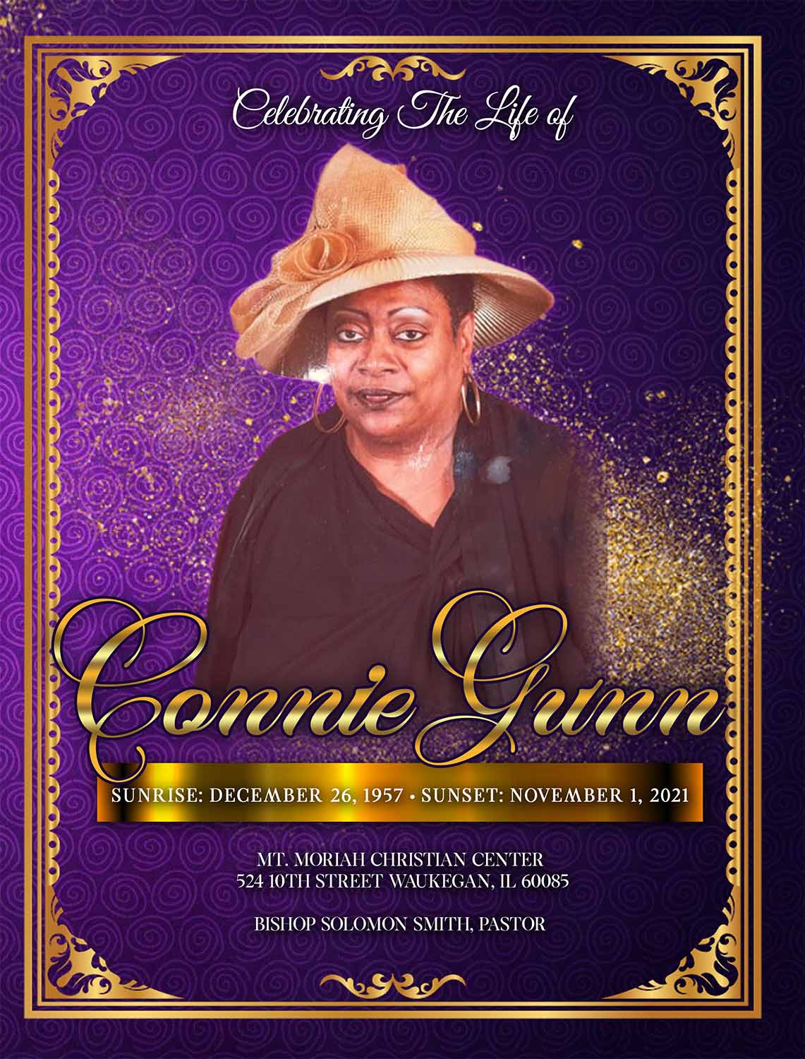 Connie Gunn 1957-2021
