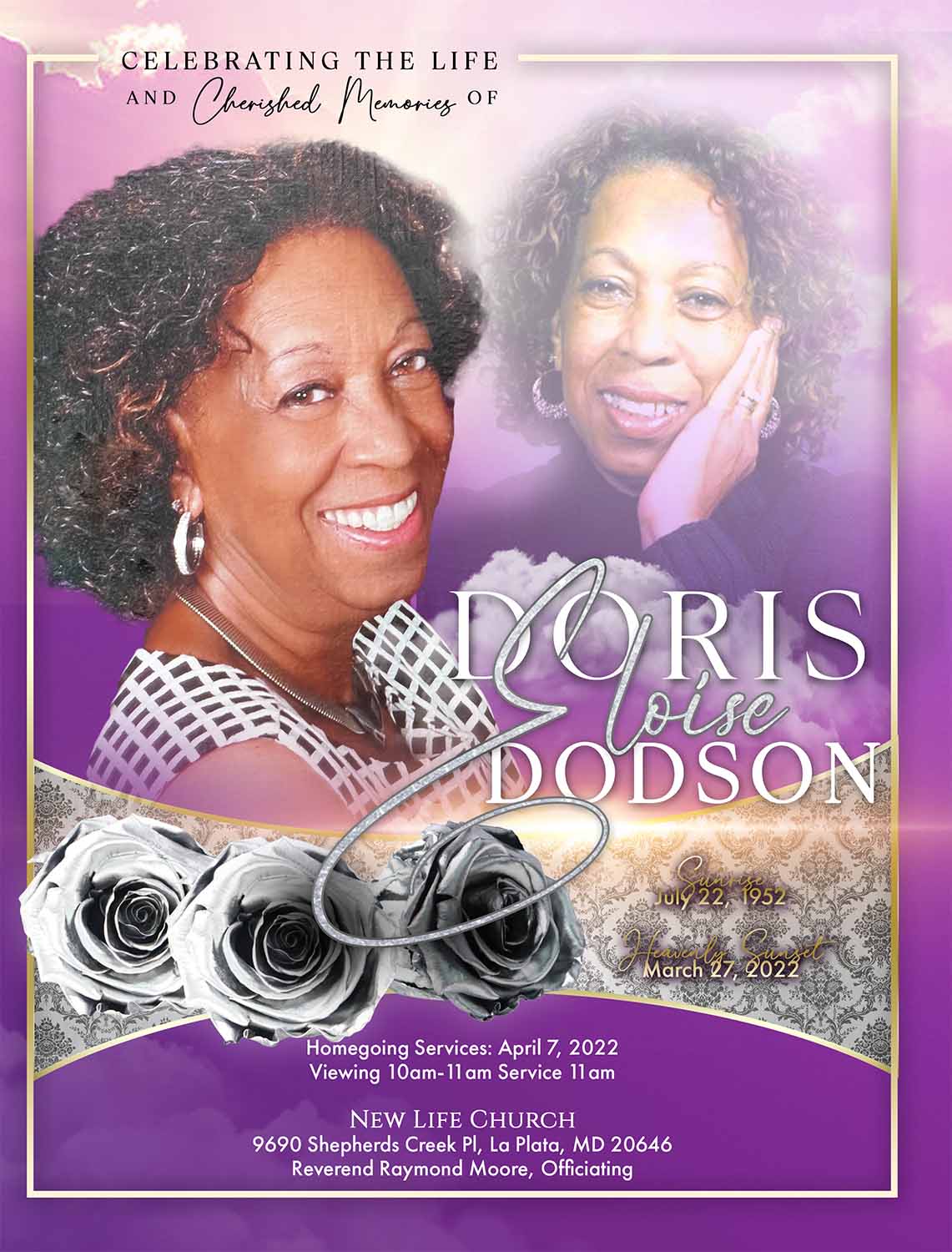 Doris Dodson 1952-2022