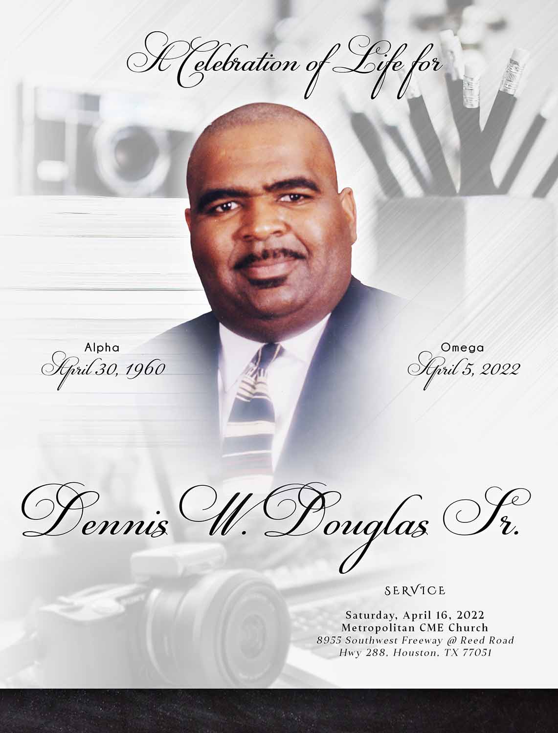 Dennis Douglas 1960-2022