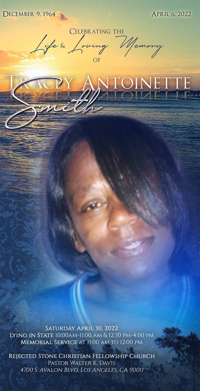 Tracey Antoinette Smith 1964-2022