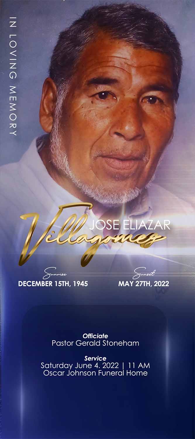 Jose VillaGomez 1945 -2022