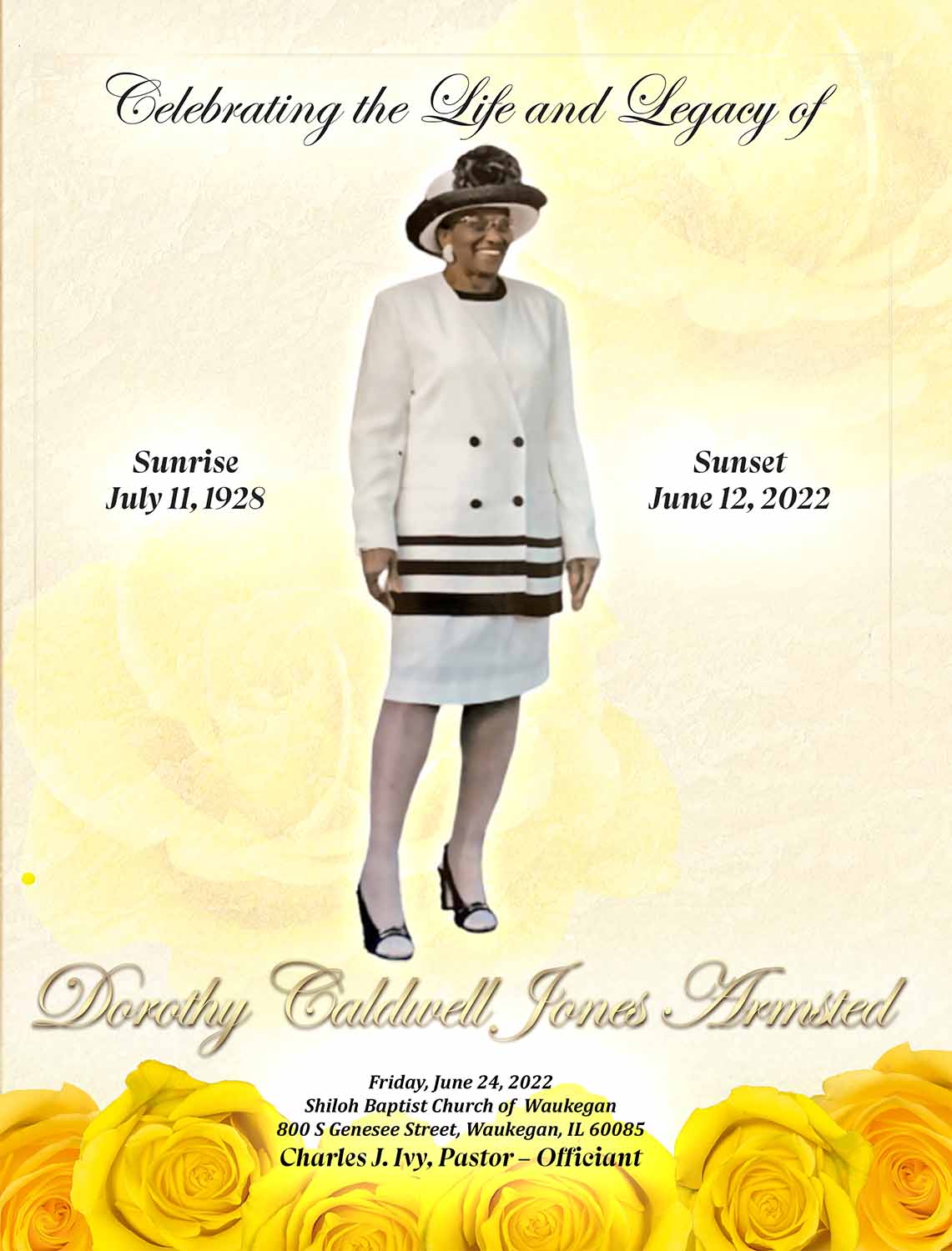 Dorothy Caldwell Armsted 1928 – 2022