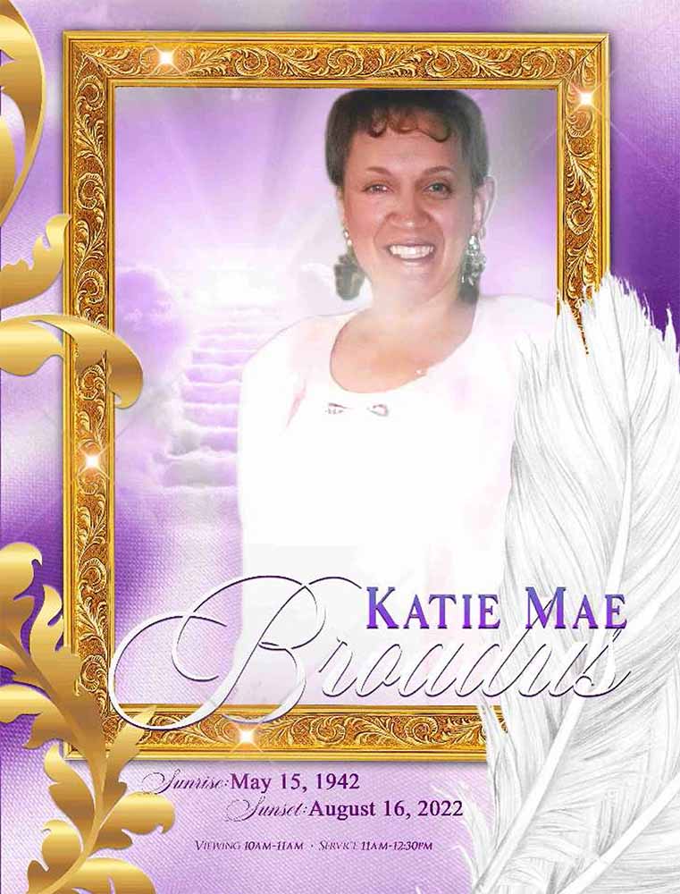 Katie M. Broadus 1942 – 2022