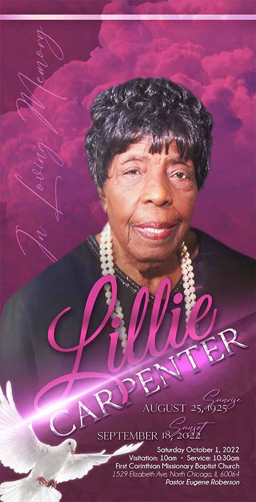 Lillie Carpenter 1925 – 2022