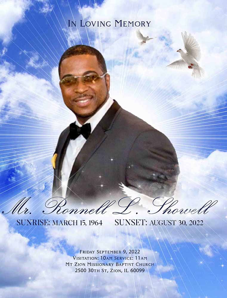 Ronell Showell 1964 – 2022