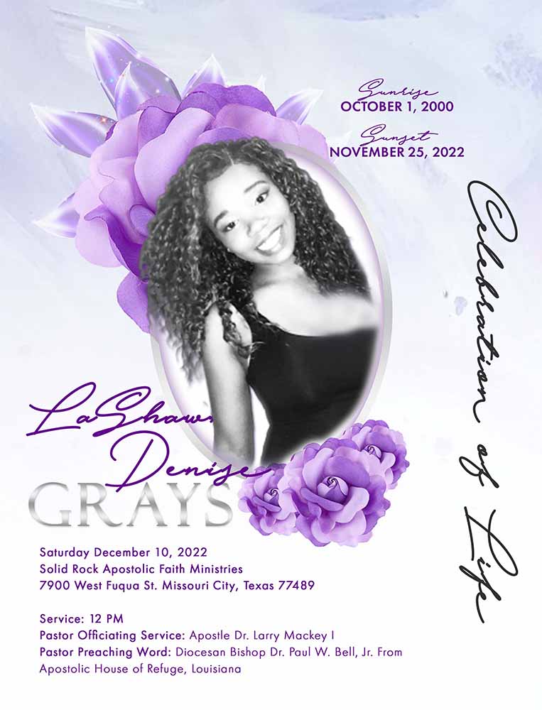 Lashawn Denise Grays 2000 – 2022