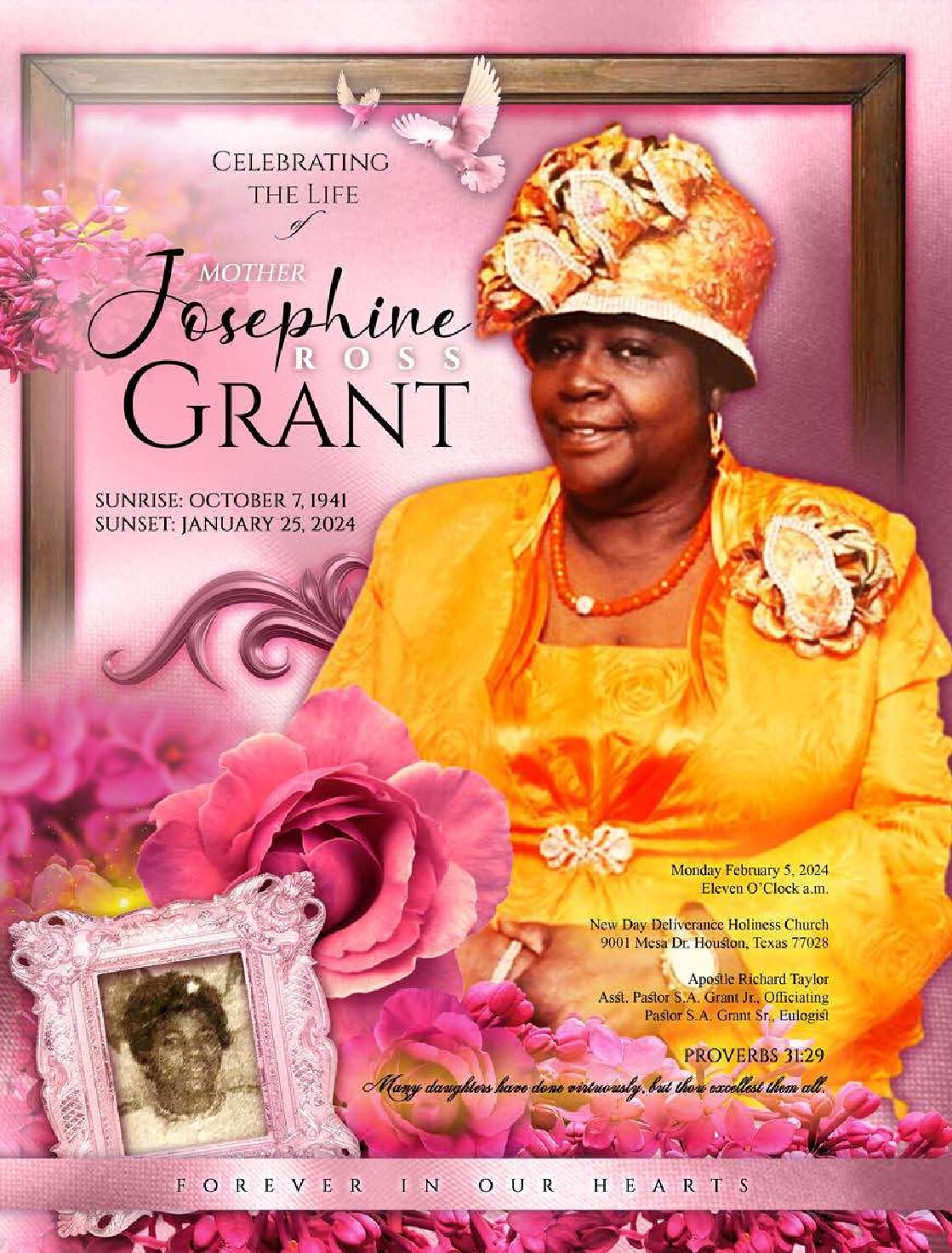 Josephine Ross Grant 1941-2024